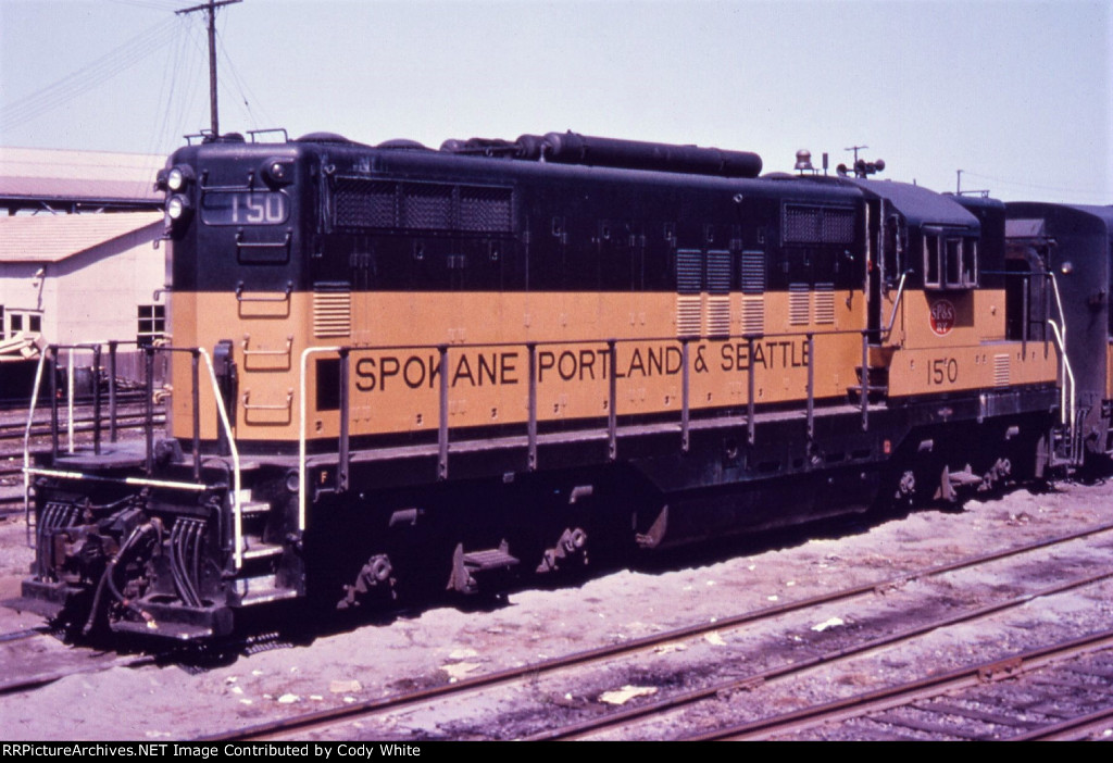 Spokane Portland and Seattle GP9 150